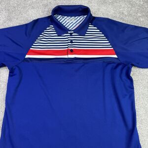 Under Armour Shirt Men’s Medium Blue Loose Heargear Short Sleeve Percormance